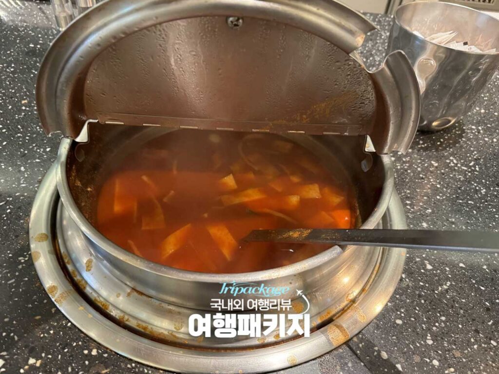 인천공항-제2여객터미널-마티나라운지-분식-떡볶이